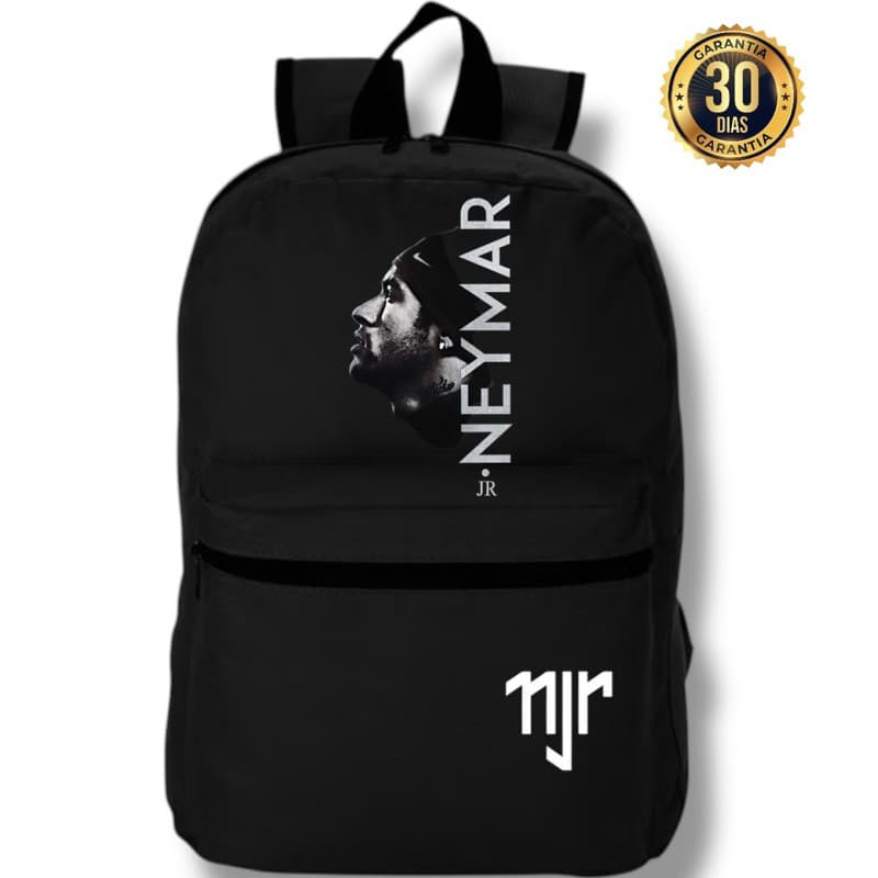 mochila bolsa escolar futebol Neymar Njr exclusiva resistente envio imediato