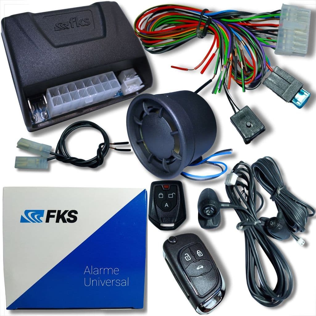 ALARME C CHAVE CANIVETE E BLOQUEADOR COMPLETO LINHA GM CORSA CELTA ONIX PRISMA UNIVERSAL AUTOMOTIVO