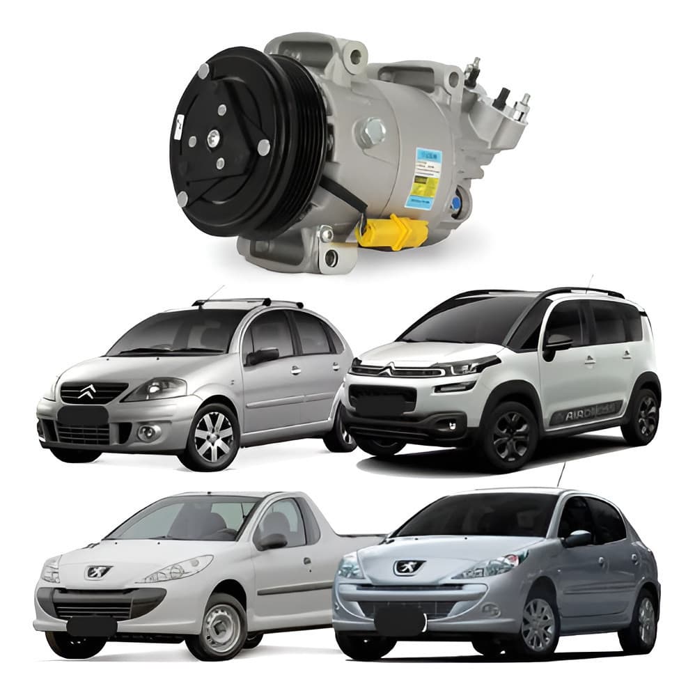 Compressor Ar Hoggar 1.4/1.6 09 A 2012 Original Delphi NF