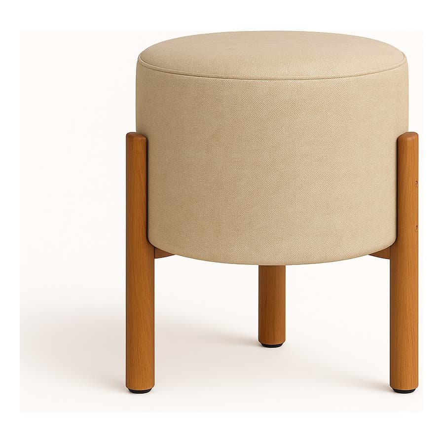 Puff Decorativo Thor Banqueta  Design Moderno Elegante Luxo