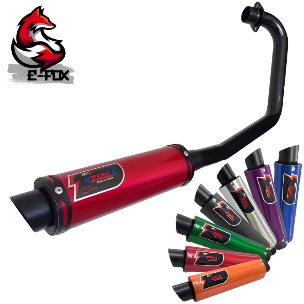 Escapamento Escape Ronco Esportivo Moto SFX 4ZERO5 TITAN 150 ESD 2004 2005 2006 2007 2008 BACALHAU
