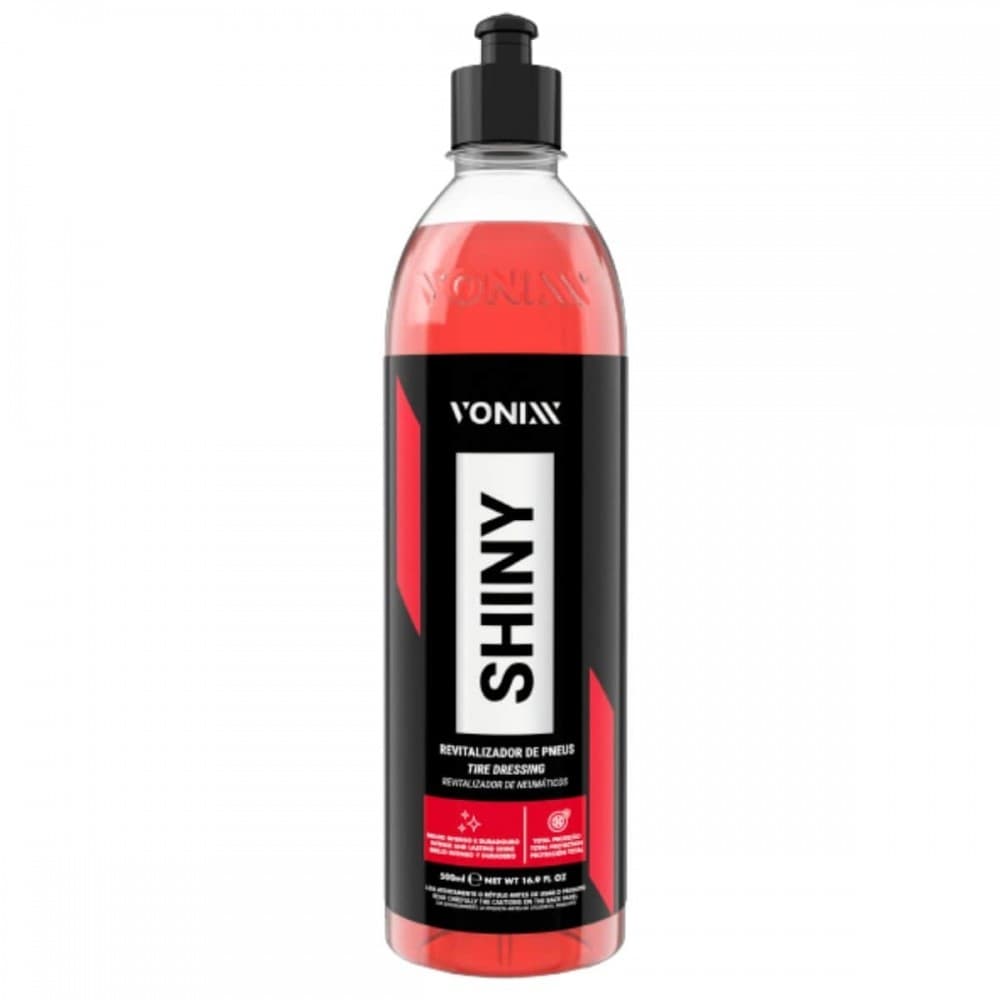 Shiny Revitalizador Pneu Pretinho Longa Duração Vonixx 500ml