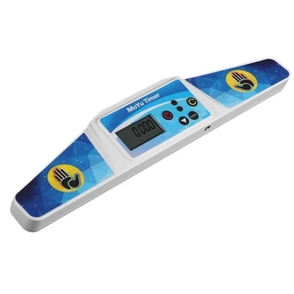 Cronômetro Moyu Para Cubo Mágico Timer Branco Digital 0.000 Branco