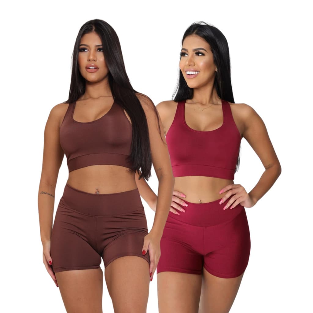 Short Curto Feminino- Esportivo, Academia, Cintura Média, Várias Cores e do P ao GG.