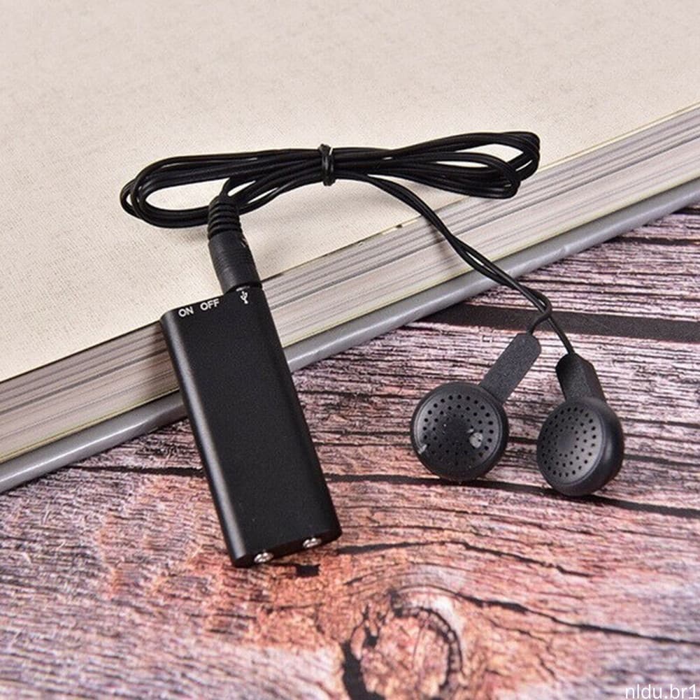 Mini Gravador De Voz Oculto Para Reuniões , Dispositivo De Gravação Ativado Por Pequeno Ultracompacto Notas Pessoais