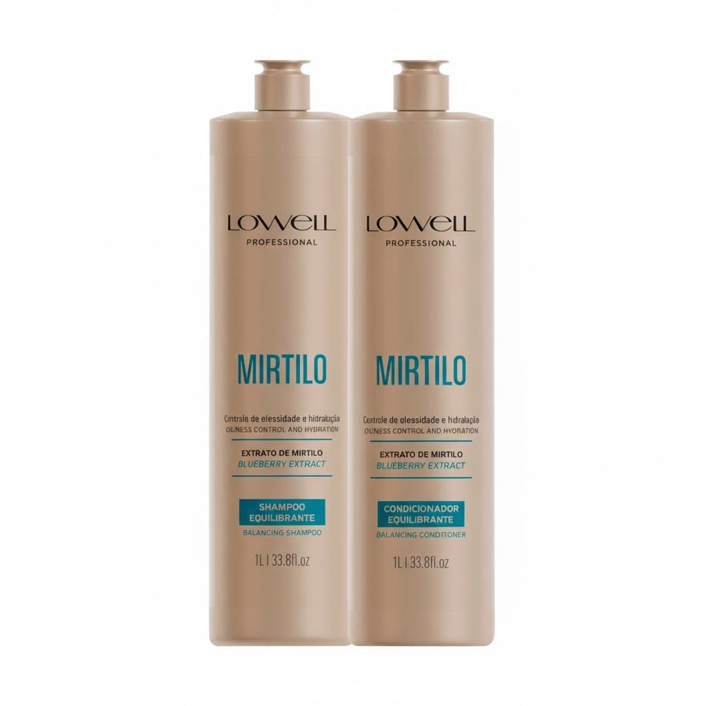 1009LW-Kit Equilibrante Mirtilo - Shampoo e Condicionador 1L