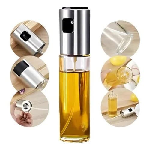 Galheteiro Spray de Vidro 100ml para Temperos