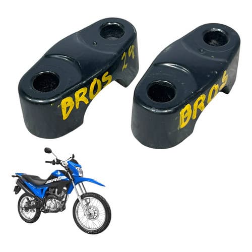 Castanha Suporte Guidão Honda Nxr 160 Bros 2016 2020 2024