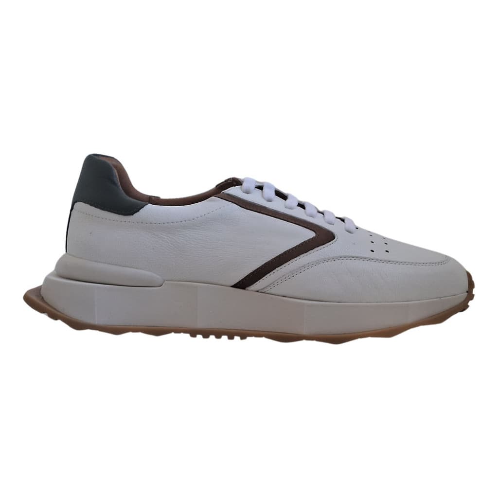 Tênis Sneaker Wizzor Stream Branco Couro