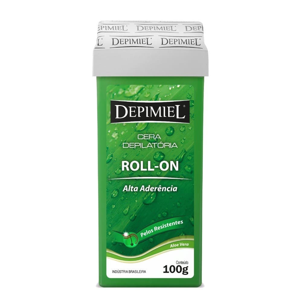 Cera Depilatória Roll-On Alta Aderência Depimiel 100g
