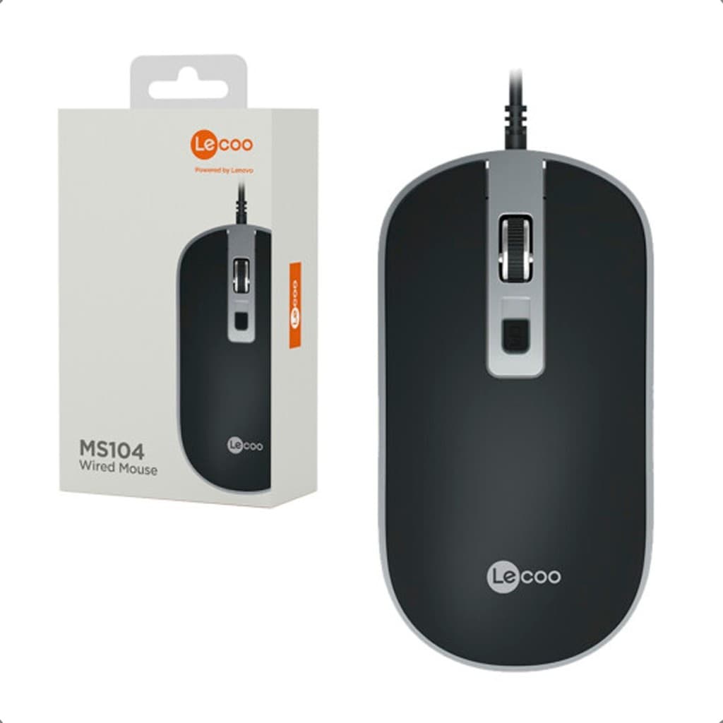 Mouse usb 2000 dpi preto ms104 402022890101