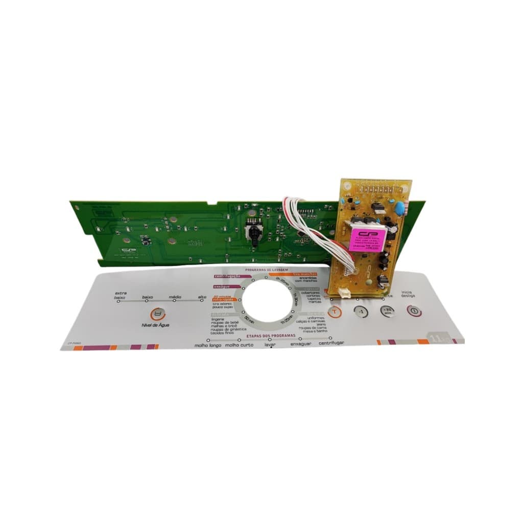 Kit Placa Lavadora Serve Brastemp Ative 11kg Bwl11 W10356413 Versão 1 2 3