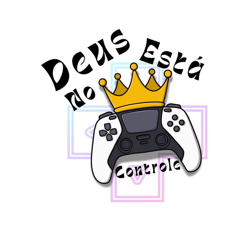 Adesivo Vinil DEUS ESTÁ NO CONTROLE para Carro, Moto e Caminhão | Decorativo para Porta, Baú e Para-choque