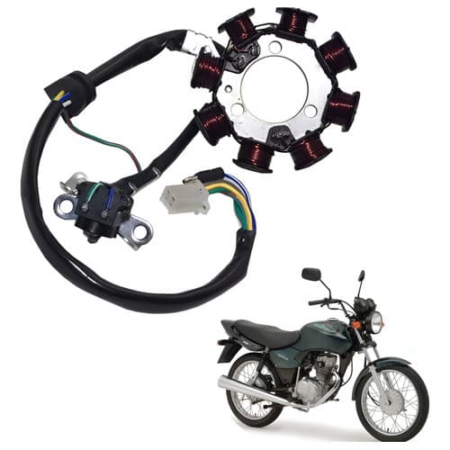 Estator Magneto Cg 125 Titan/fan 2003 2004 2005 2006 2007 2008 Modelo Original