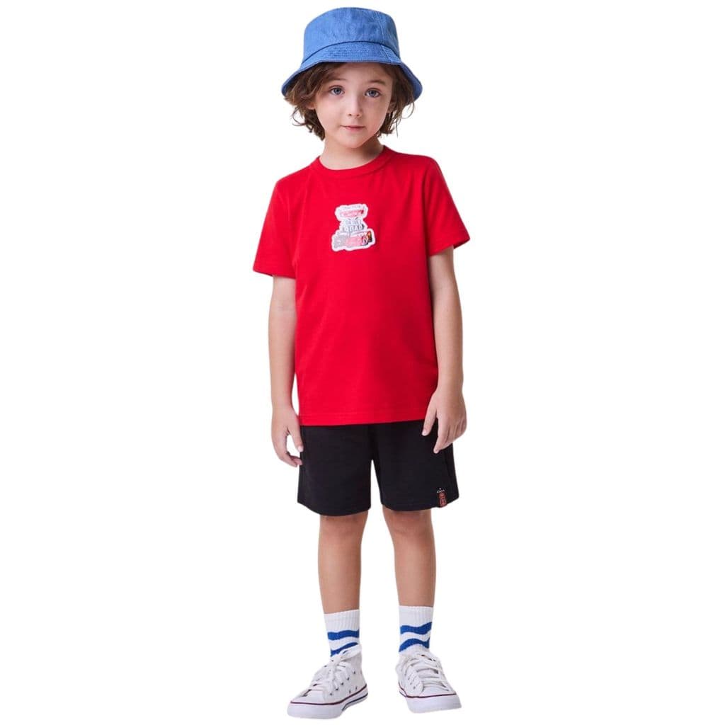 Conj. Camiseta e Bermuda Mcqueen - Bimbi
