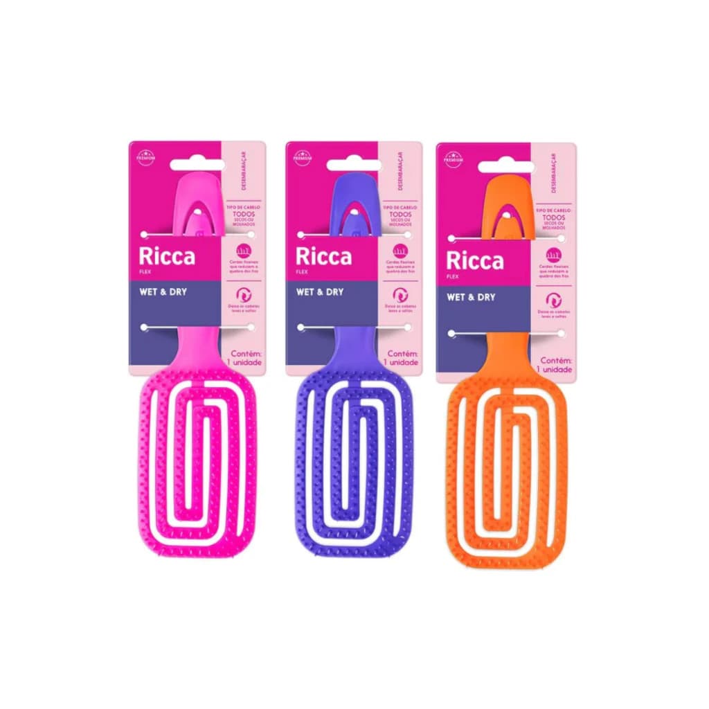 Ricca Escova Flex Fast Wet & Dry Escolha a sua