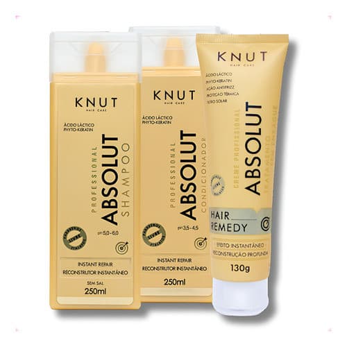 Kit Knut Absolut Finalizador Reconstrução Profissional