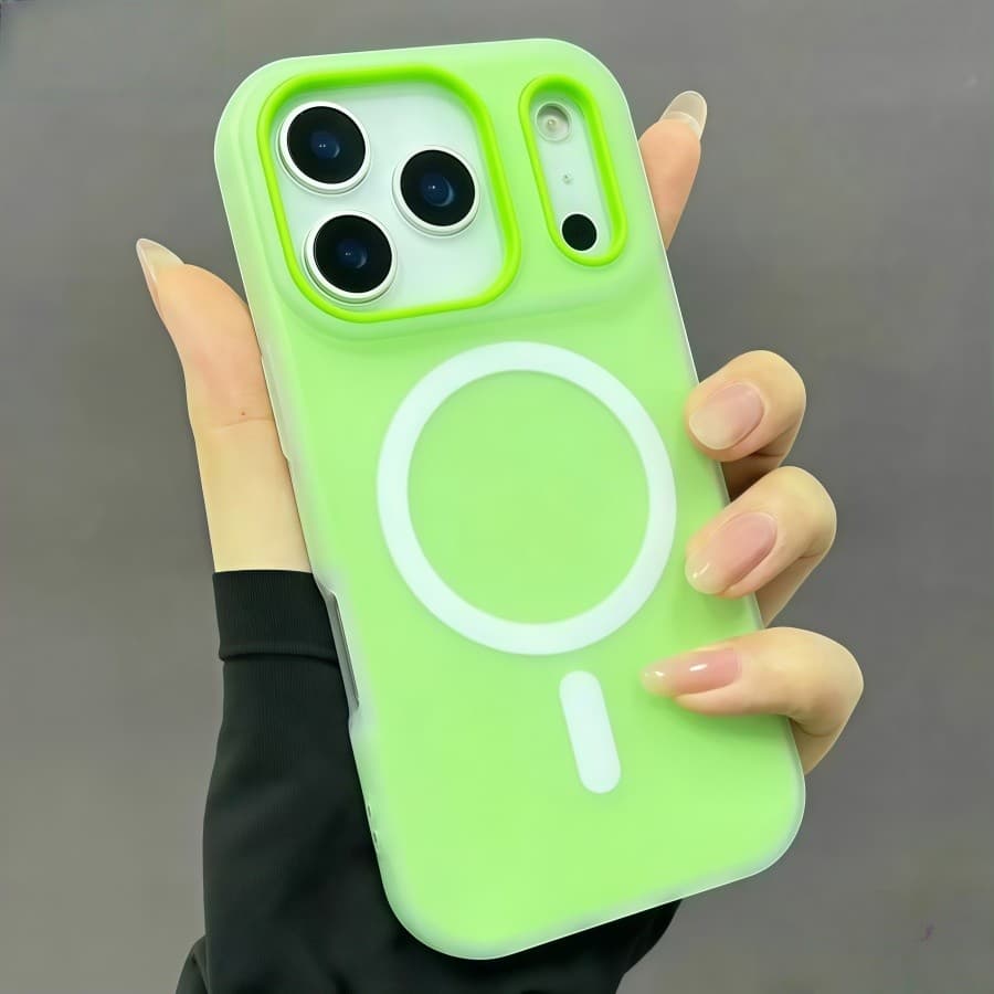 Capa Capinha Magnética Carregador Sem Fio Para iPhone 17 Pro Max 17 Ar 16 15 Capa De Carga Magnética