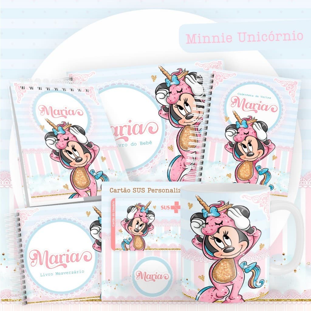 Livros do Bebê - Minnie Unicórnio