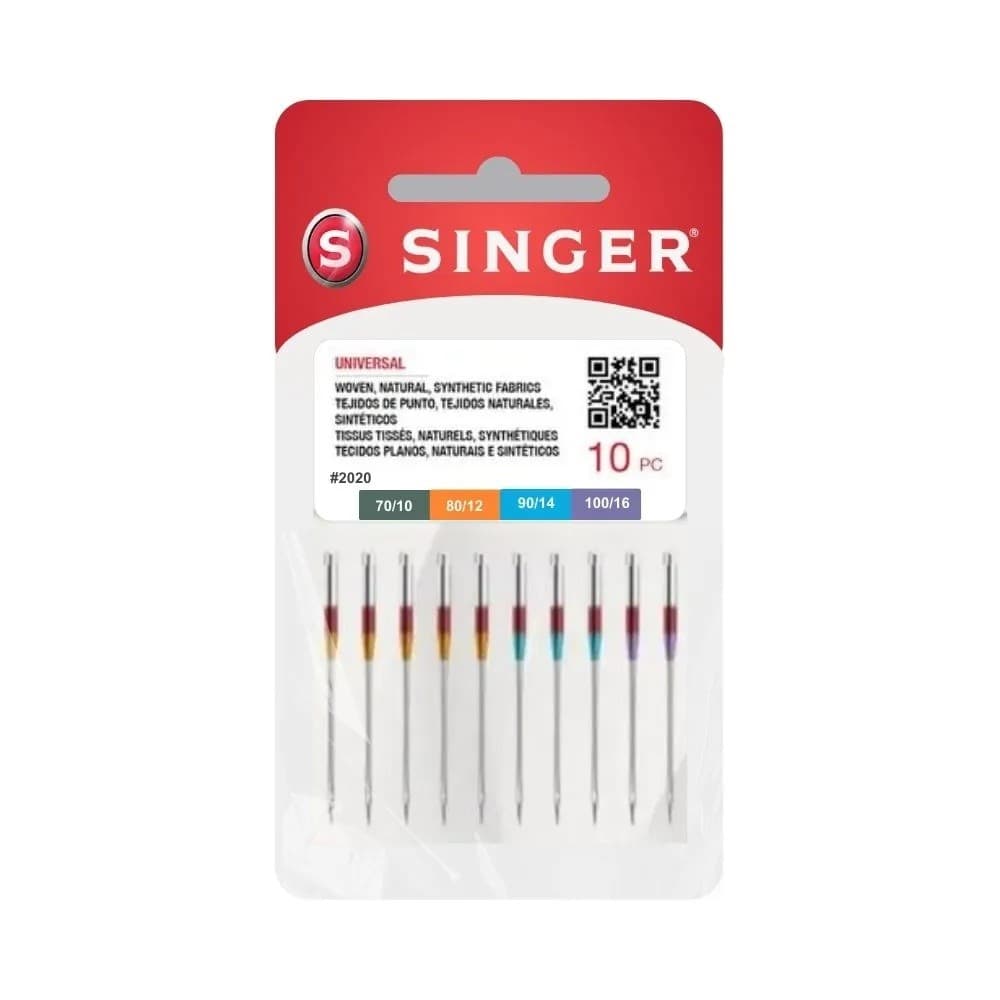 Agulha Singer 2020 Máquina Doméstica Original Tecidos Leves