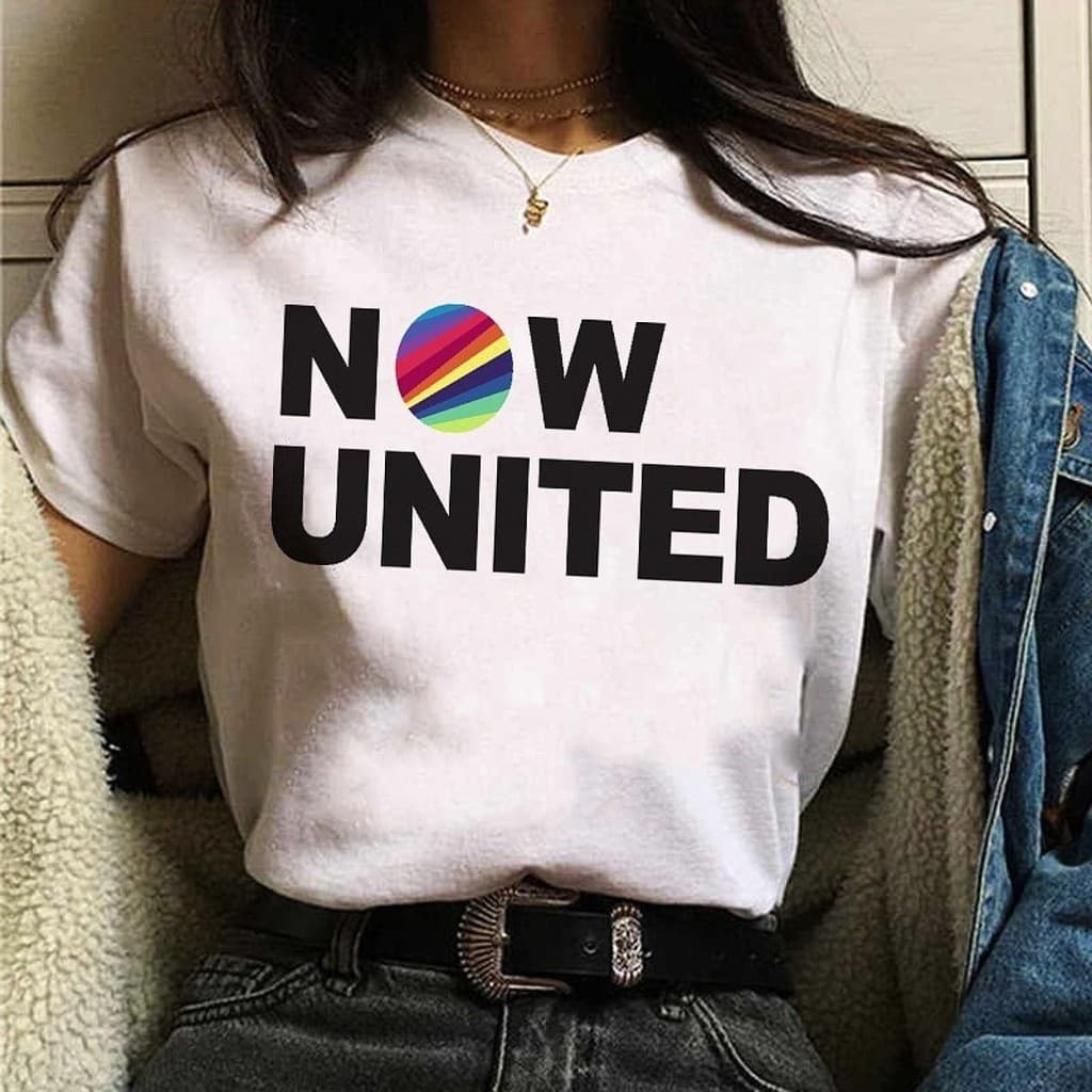Camiseta  Feminina Now United Banda Kpop Tumblr