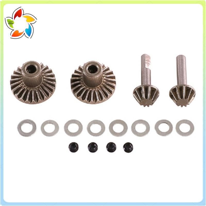 Conjunto De Engrenagens De Ponte De Metal Para Peças De Atualização De Carro MN 1/12 99D 99s C14 24 RC