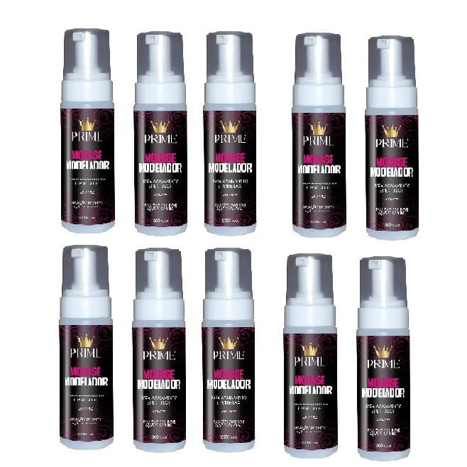 MOUSSE MODELADOR PRIME 150ML - Pack caixa 10 UNIDADES