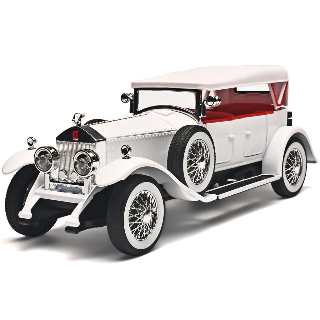 Simulação 1: 24 geração fantasma clássico carro liga modelo de carro coleção ornamentos som luz puxar para trás menino p