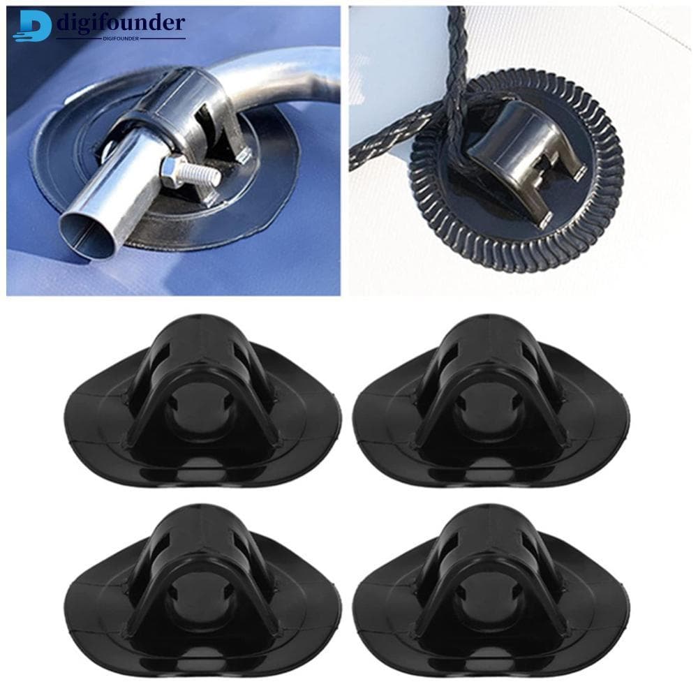 DIGIFOUNDER Suporte De Montagem De Motor De Barco Inflável , Fivela De Fixação , Hélice De Bote Pressão , Acessórios De