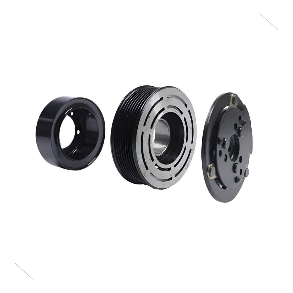 Kit Polia Bobina Embreagem Rolamento Ar 5h14 12v 8pk 123mm novo