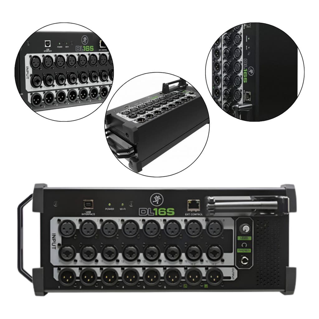 Mesa De Som Digital Mackie Dl16s 16 Canais Pofissional Show