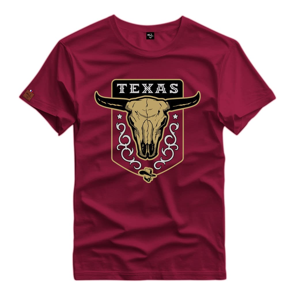 Camisa Estampada 100% Algodão Camiseta Country - 248