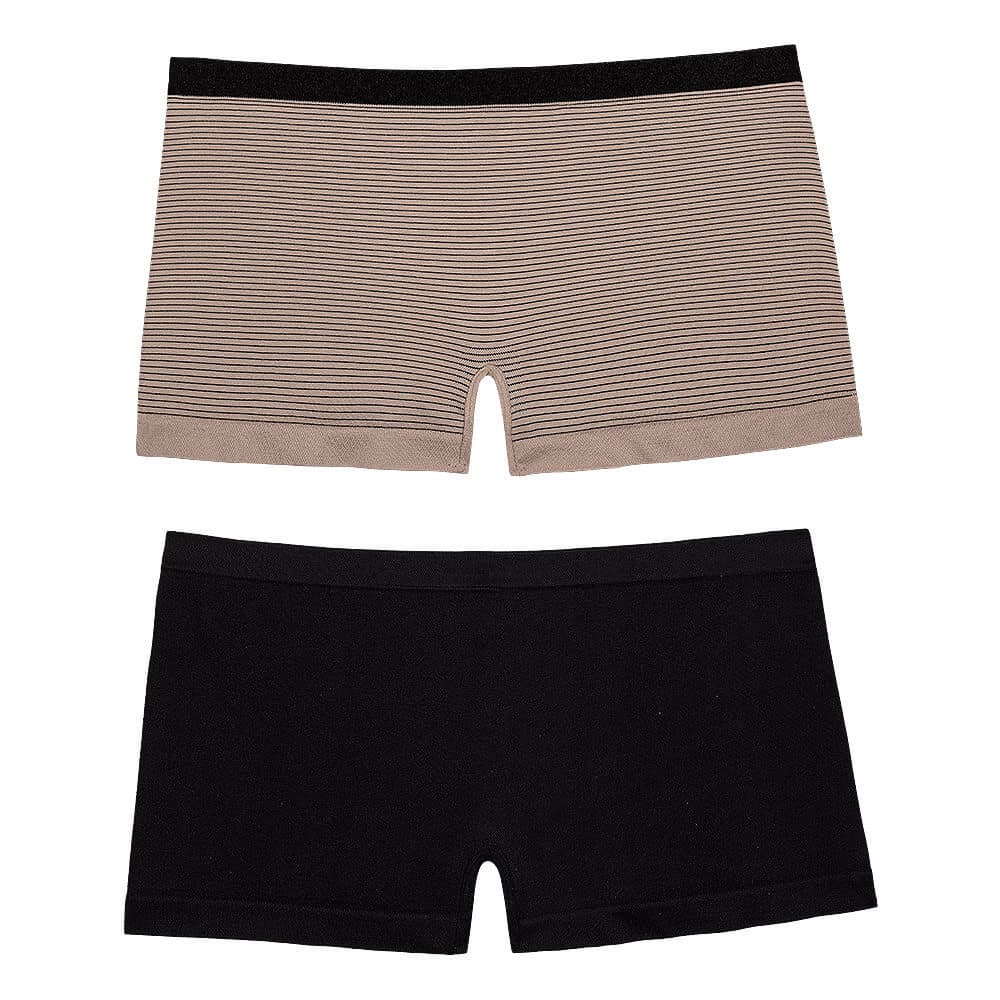 Kit 2 Calcinhas Boxer DelRio 8291 Sem Costura