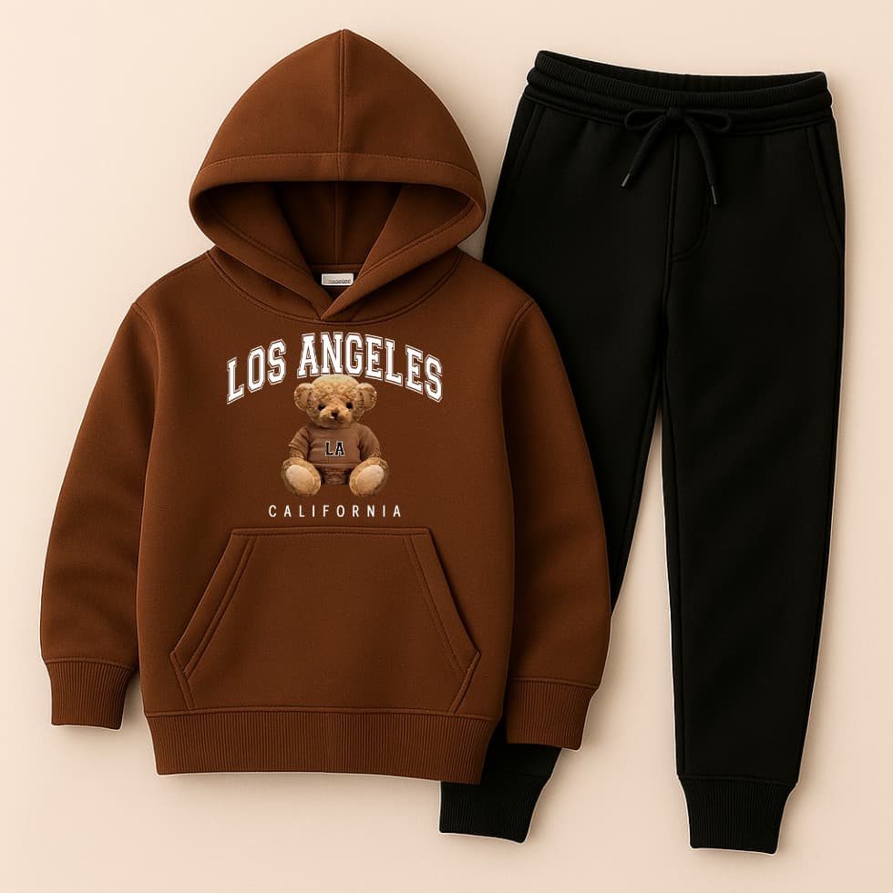 Conjunto Masculino Infantil  Moletom Infantil Blusa de Frio Algodão Unissex Moletons Kids