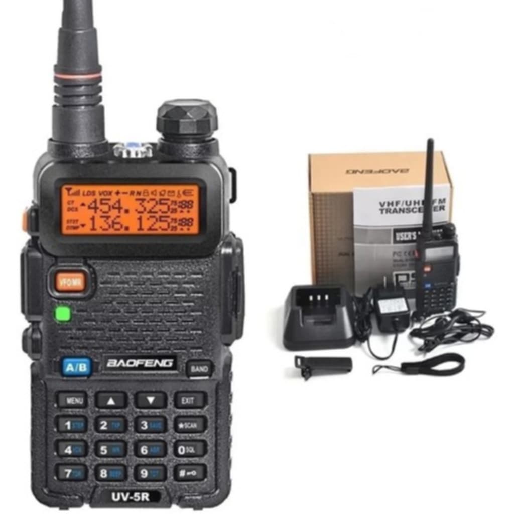 Rádio Ht Dual Band Uhf/vhf Baofeng Uv-5r