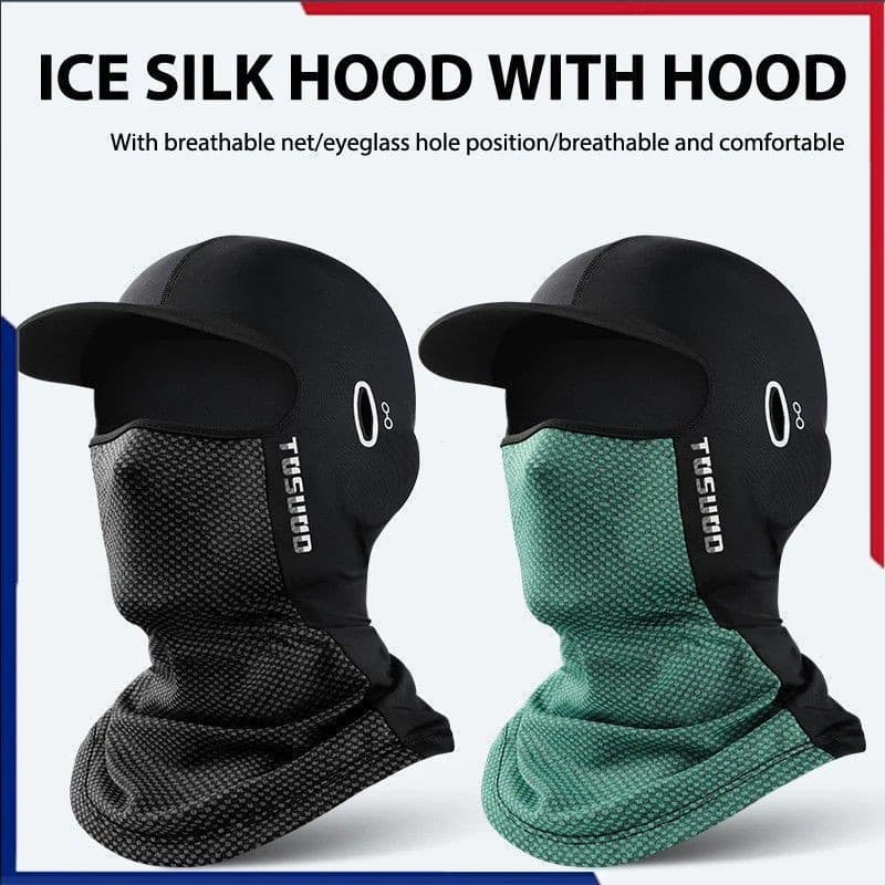 Balaclava De Verão Ao Ar Livre, Bonés De Ciclismo Masculinos, Proteção Uv, Máscara Facial Completa Para Motocicleta, Cha