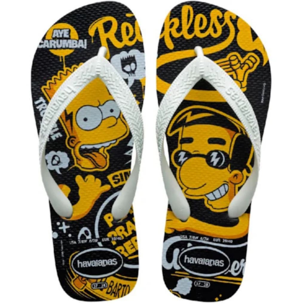 Lançamento Chinelo Havaianas Simpsons FC (ORIGINAL)