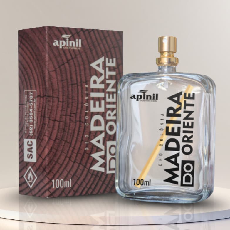 perfume masculino original 100ml Apinil Madeira do Oriente