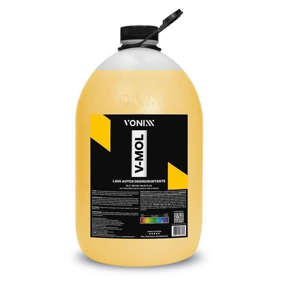 V-Mol Shampoo Lava Auto Desincrustante (5L) Vonixx