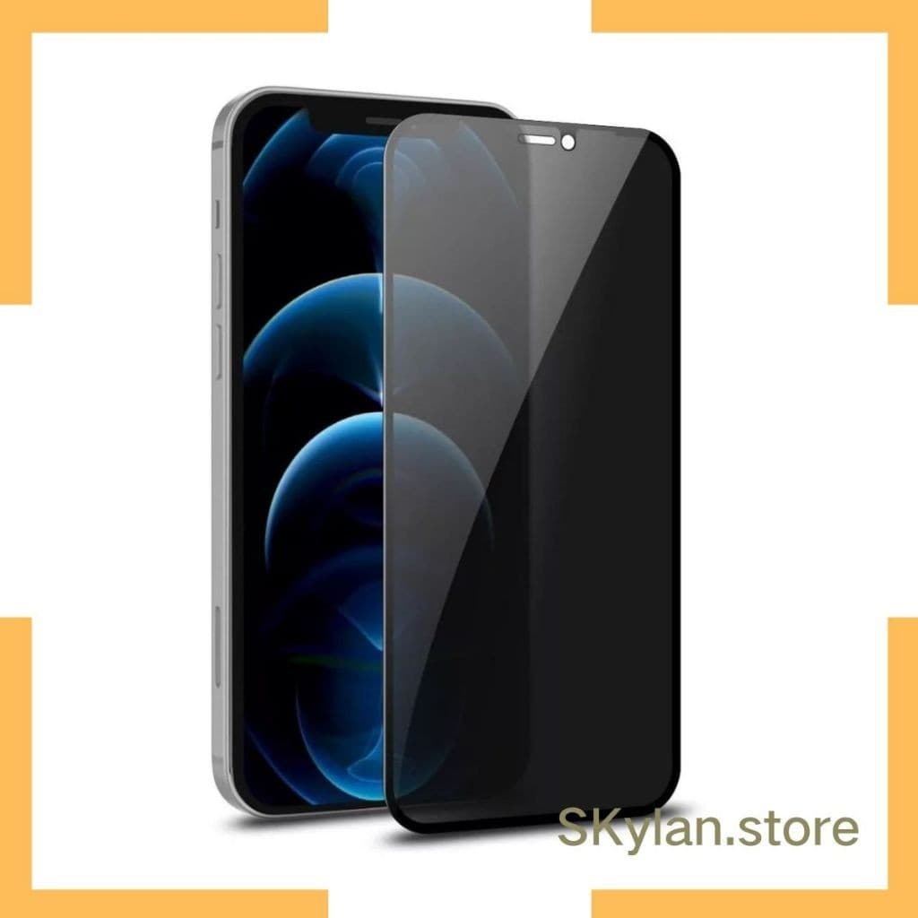 Película De Privacidade Cerâmica 9D Anti-Spy para iPhone - Todos os Modelos (do 7 ao 16 Pro Max)