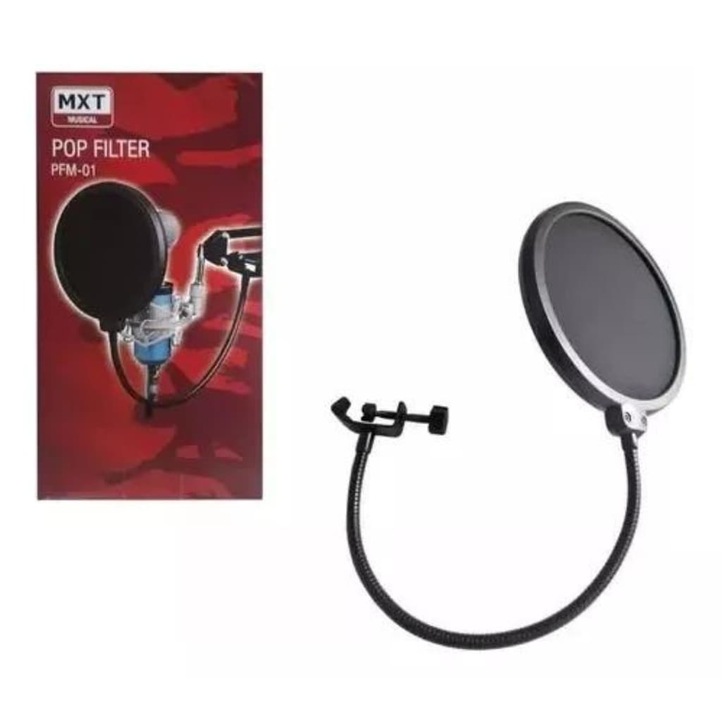 Protetor para Condenser Microfone de Estúdio Pop Filter