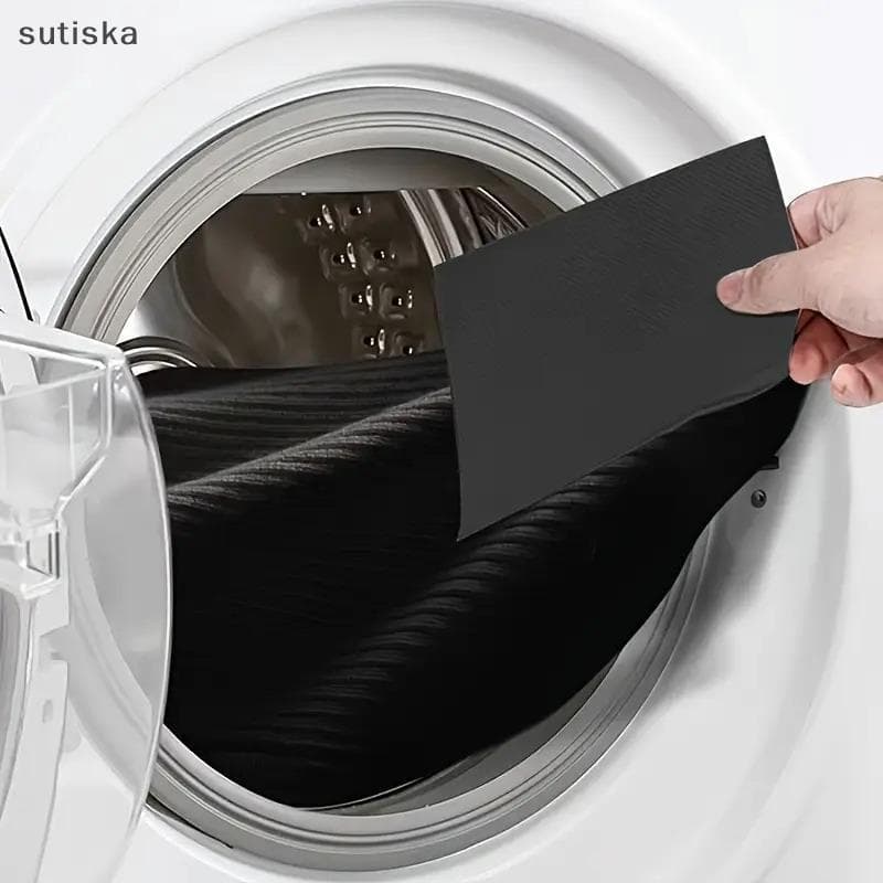 sutiska 5-30 Peças Folhas Iluminadoras De Roupas Para Lavanderia Intensificadoras De Cor Preta Tecidos Escuros E Pretos
