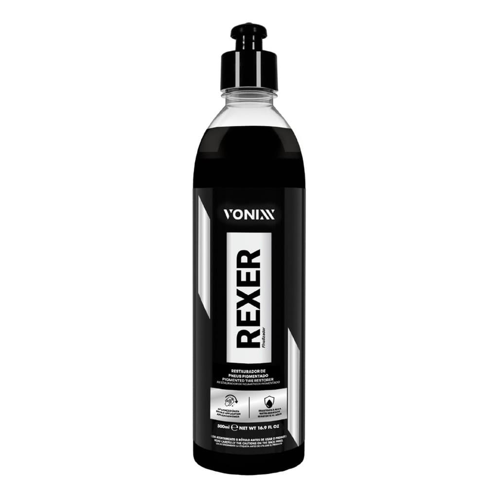 Rexer Vonixx 500ml Pneu Pretinho Restaurador Brilho Preto