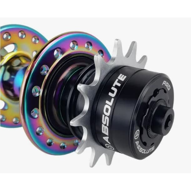 KIT SINGLE SPEED ABSOLUTE BRUTUS PRO 16 DENTES  PRETO