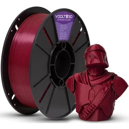 Filamento PLA Vermelho Marsala 1KG  Premium