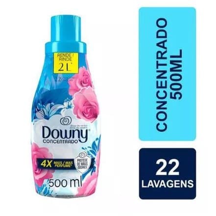 Amaciante Concentrado Downy Brisa de Verao 500mL Roupas Coisas de Casa Limpeza