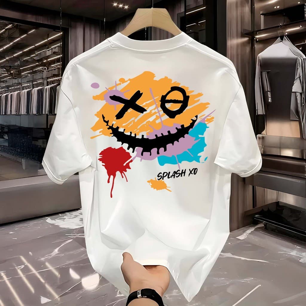 Camisata Splash XO Camisa T-Shirt 100% Algodão Street Wear Premium