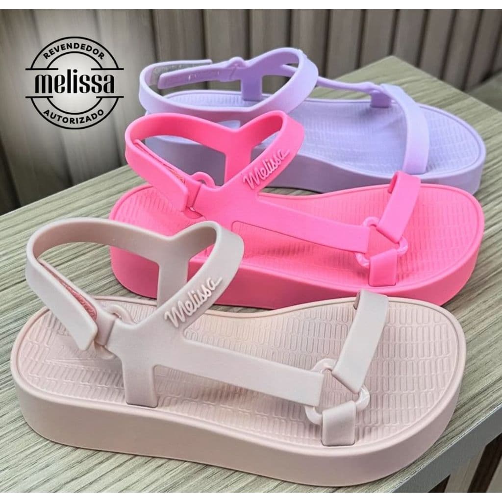 Sandália Infantil Mini Melissa Sun Downtown Platform Original