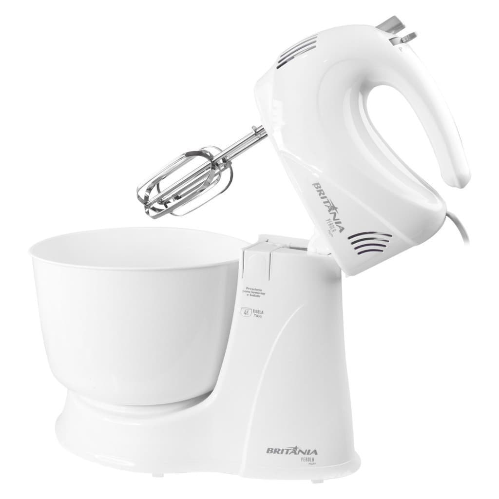 Batedeira Britânia Perola Maxx - 400W - 4L - 110V - Branco BATEDEIRA BOLO CHANTILLY FESTA