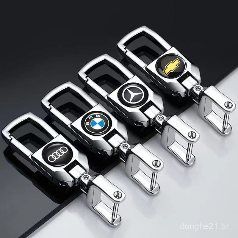 Chaveiro General Motors com Rotação de 360 Graus °     Carro / Acessórios Metálicos Rotativos 3D
